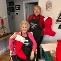 Carol & Yolanda with Stockings