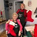 Carol &amp; Yolanda with Stockings